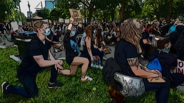 «Россияне вы не правы, встать на одно колено – это здорово»