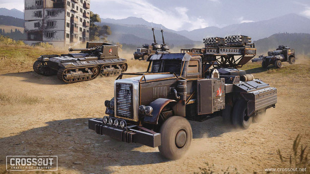 В Crossout начался танковый «Зимний замес» crossout,ивенты,Игры