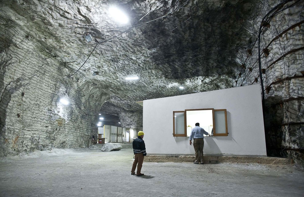 Соляная шахта в самом сердце Сицилии
