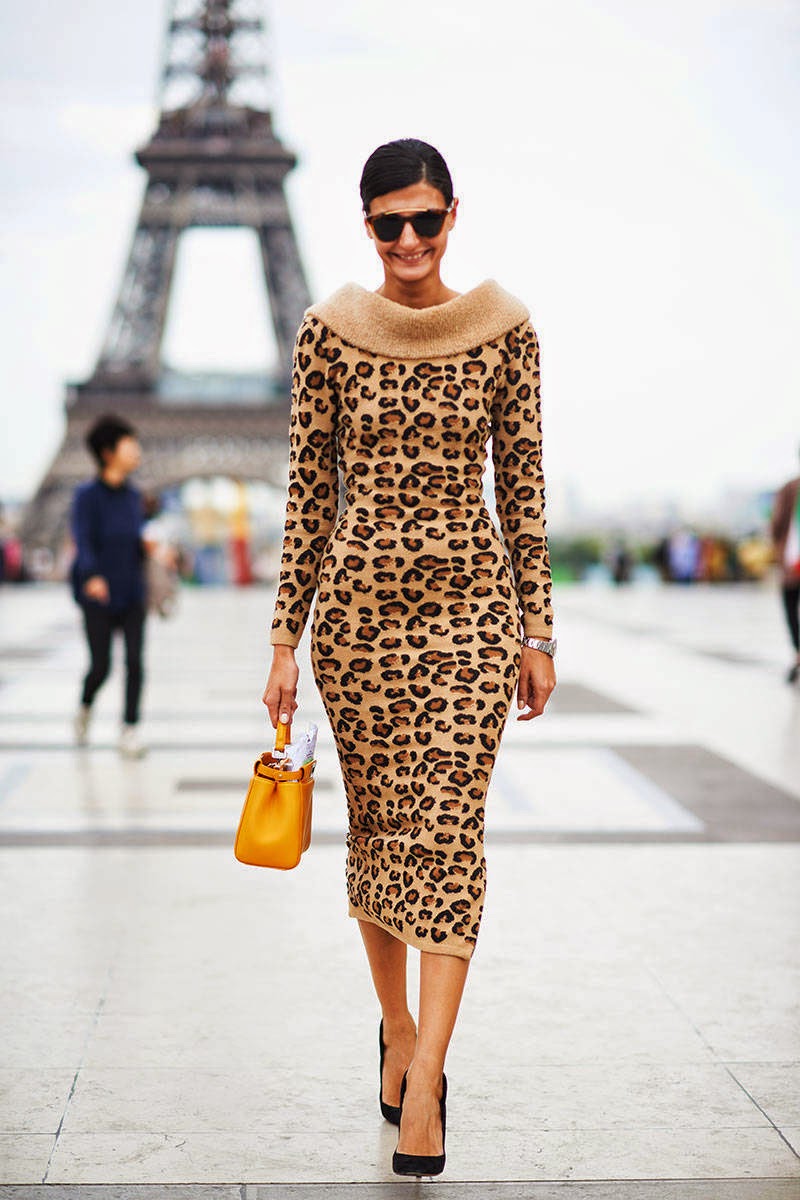 Образ с леопардовым платьем
