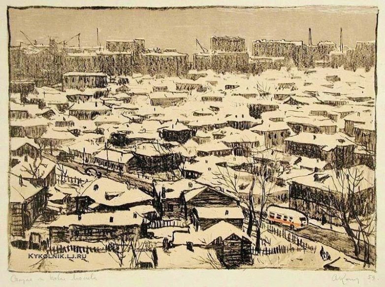 Города и сёла на картинах советских художников Города и сёла на картинах советских художников