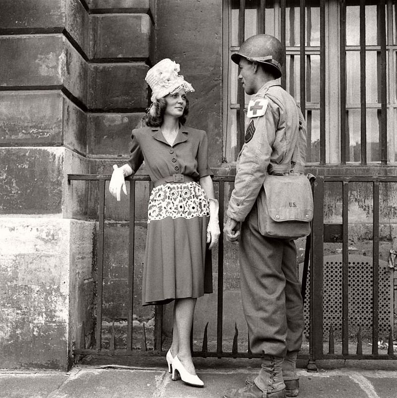 Француженки - они такие француженки! wwii, ностальгия, париж