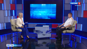 Интервью и.о. руководителя следственного управления Алексея Ткача для телеканала 