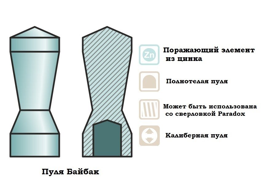 Виды пуль для гладкоствольного оружия
