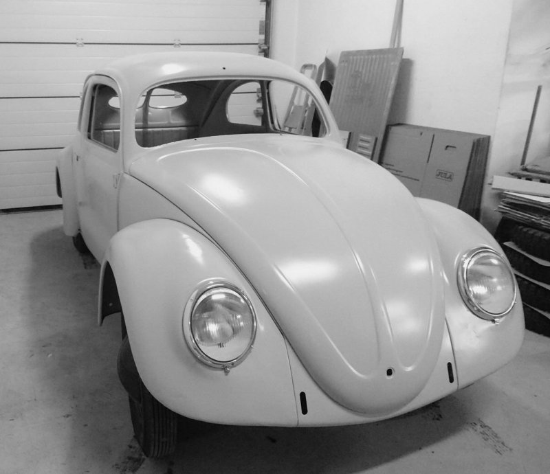 Самый старый в мире Volkswagen Beetle полностью сгорел, но был восстановлен