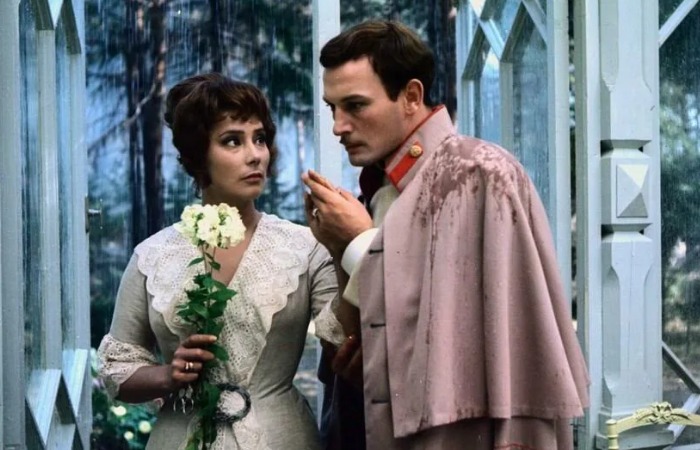 Татьяна Самойлова и Василий Лановой.