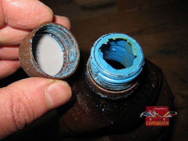 Открывалка для присохших крышек пластиковых бутылок самоделкин