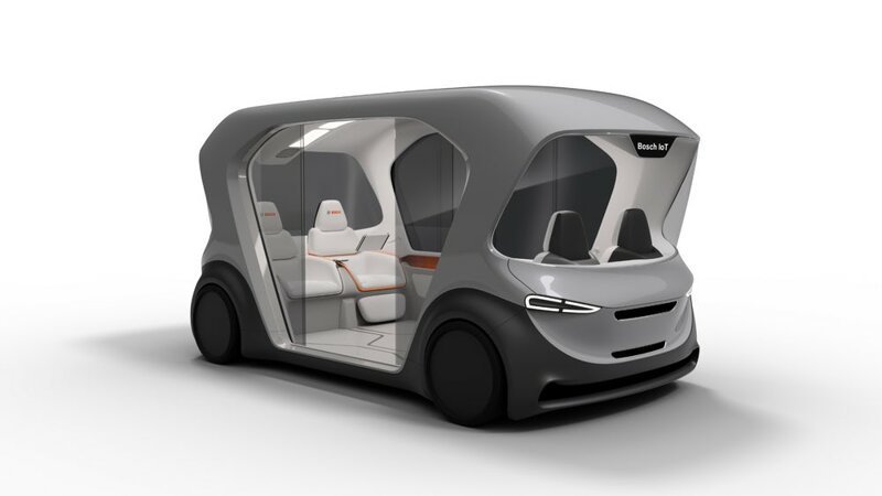 "В будущем каждое транспортное средство на дороге будет пользоваться цифровыми услугами Bosch", - уверен Маркус Хейн, член совета директоров Robert Bosch GmbH bosch, авто, автомир, концепт, проект, шаттл