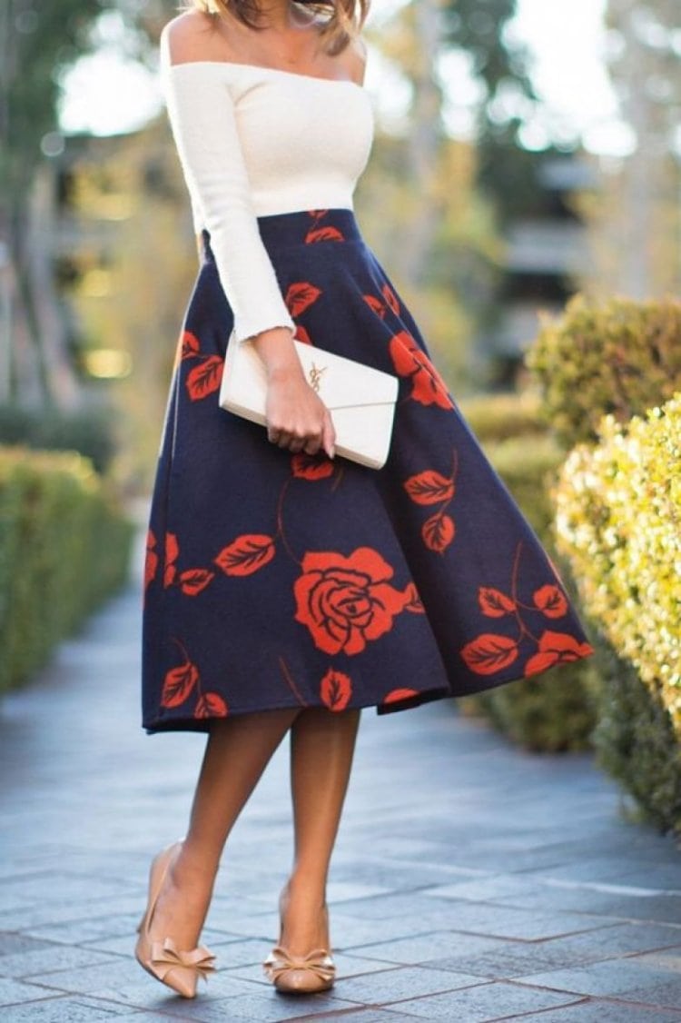 Стильные юбки с вышивкой: лучшие идеи для вдохновения 