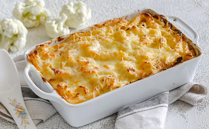 Овощная запеканка, которую не стыдно подать даже на праздник. В основе цветная капуста, но вкус теперь сливочный - похожая новость на Toplenta