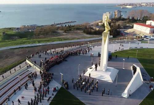 Памятник, посвященный 100-летию окончания Гражданской войны на Юге России, открыт на днях в Севастополе. Фото: https://yandex.ru
