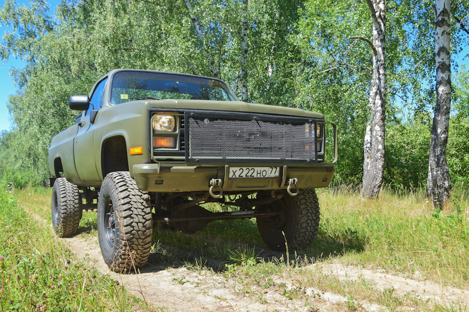 Дрожь земли. Армейский Chevrolet K-30 с шестилитровым дизелем Chevrolet K-30