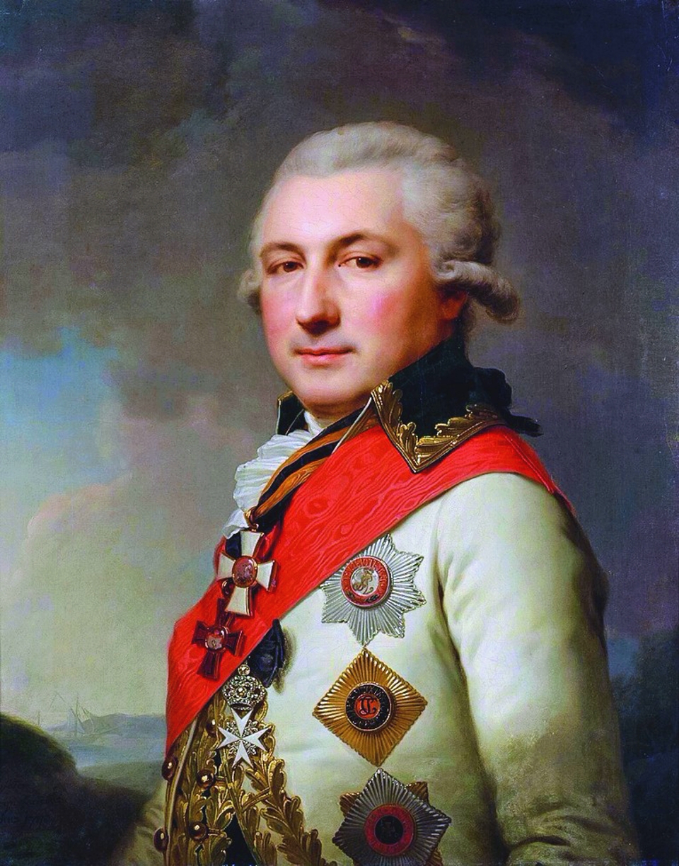 Портрет Иосифа де Рибаса. Худ. И.Б.Лампи Старший. 1796 год.