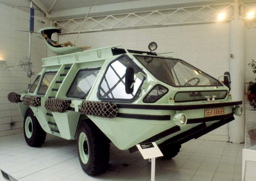 Самая необычная амфибия в мире — Colani Sea Ranger Самая необычная амфибия в мире — Colani Sea Ranger марки и модели,ретро