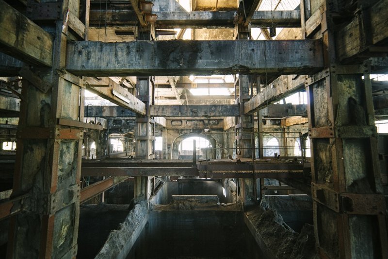 2. Вот что осталось от угольного завода во Франции бомбоубежище, заброшки, индастриал, интересно, фото