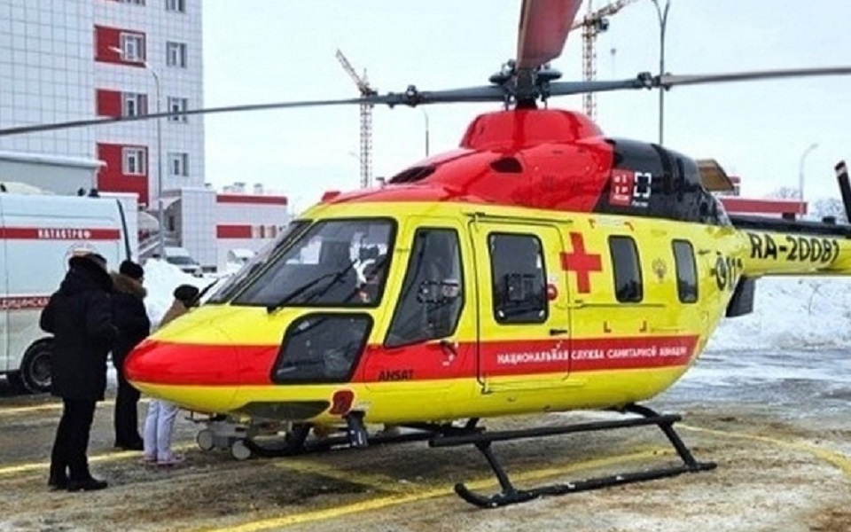 Вертолет санавиации в 2023 году доставил в Рязань 74 пациента