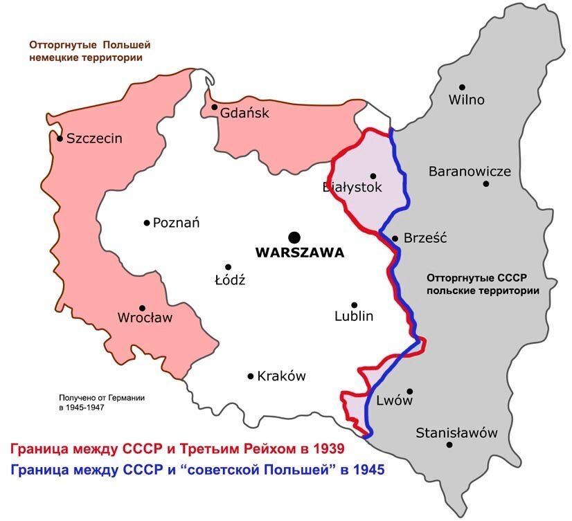 Правда ли, что СССР оккупировал Польшу? ВМВ,Германия,политика,Польша,Россия