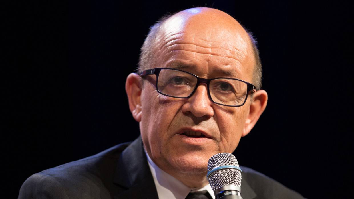 Глава МИД Франции Ле Дриан пообещал Зеленскому помочь в случае угрозы его безопасности