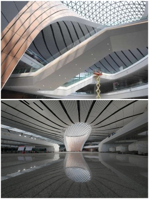  В Китае достроили гигантский аэропорт «Дасин»