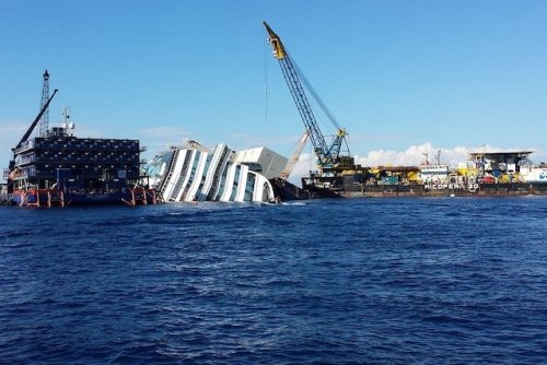 Интересные факты о крушении Costa Concordia катастрофы,корабли,море
