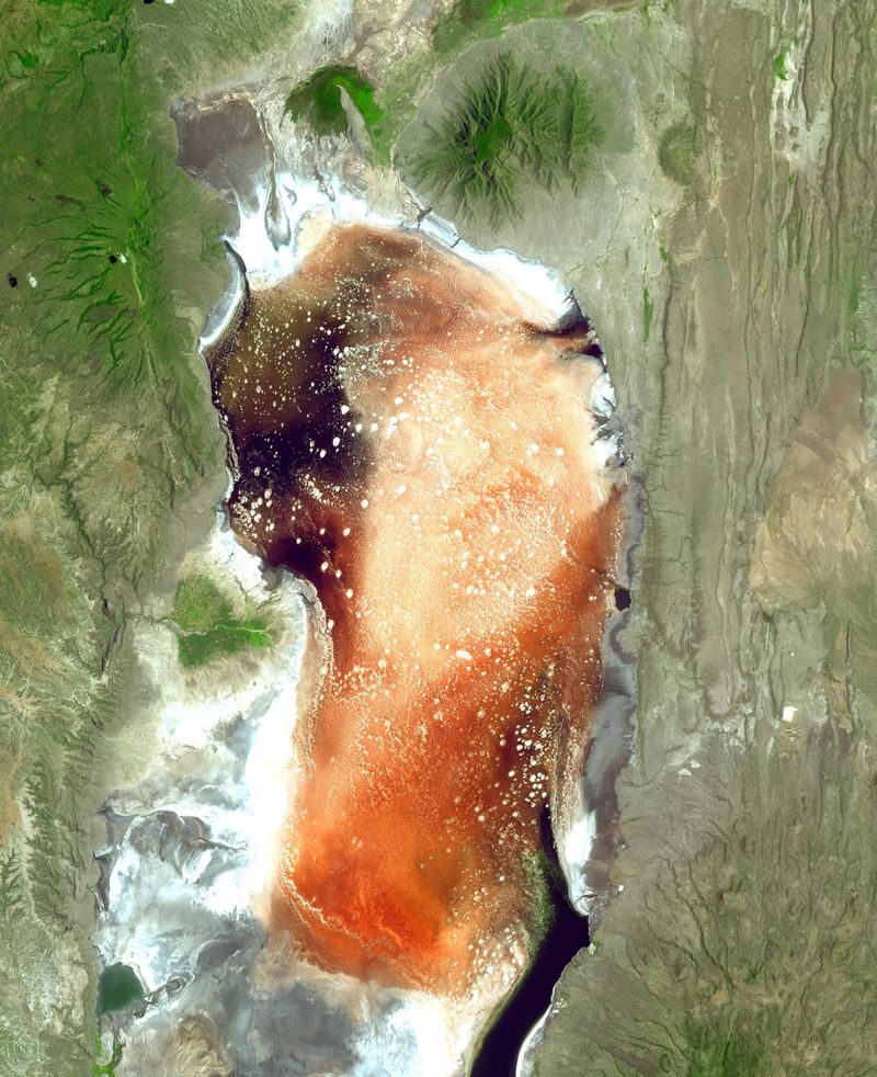 Красное озеро Натрон (Lake Natron)