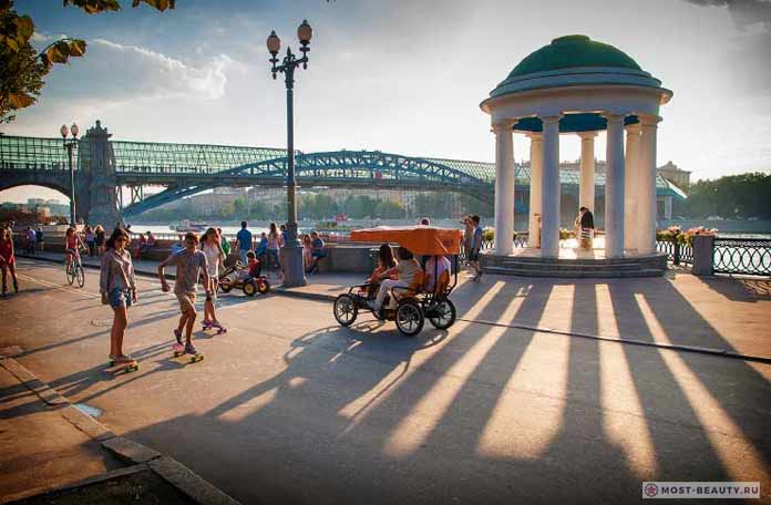 Самые красивые места Москвы Россия,туризм