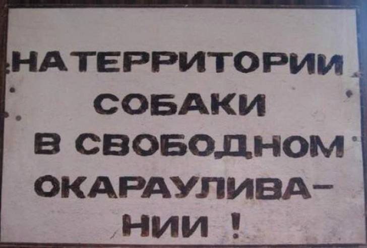 Фотография: 16 табличек от хозяев с прекрасным чувством юмора №14 - BigPicture.ru