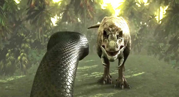 Ученые: динозавры не вымерли, их сожрали змеи динозавры,загадки истории,непознанное