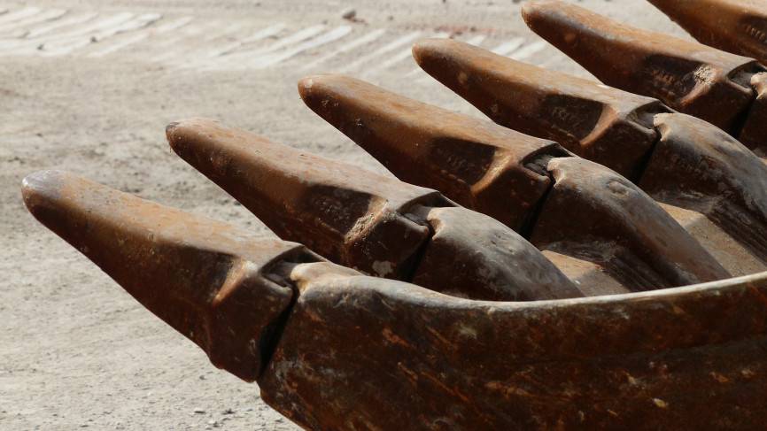 Коммунальщики подрезали деревья ковшом экскаватора в Комсомольске-на-Амуре