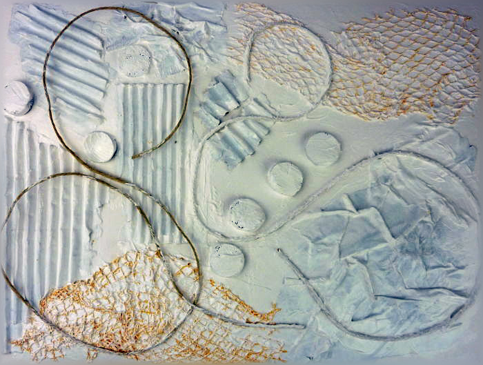 5 простых техник коллажа для создания текстуры акриловой, краской, можно, поверхность, обильно, коллажей, создавать, белой, покрасьте, гофрокартон, краски, текстуры, помощью, коллажа, различные, всему, поверхности, бумаги, Затем, сторону
