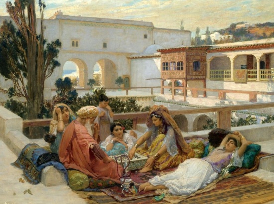 картина художника Фредерика Артура Бриджмена (Frederick Arthur Bridgman) – 33 художник Фредерик Артур Бриджмен (Frederick Arthur Bridgman) картины – 33