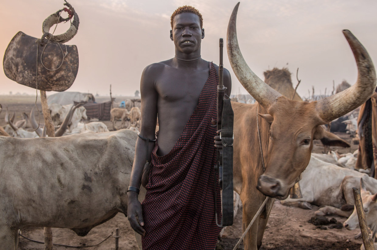 Жизнь суданских скотоводов