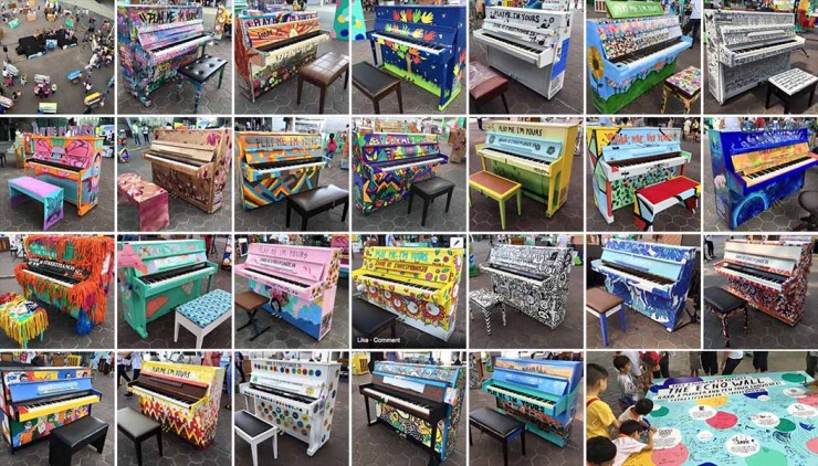 Пианино в общественных местах: Пианино в общественных местах: