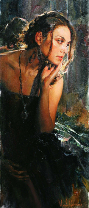 И как её за это не любить..? Michael & Inessa Garmash Живопись