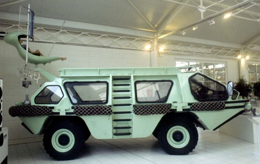 Самая необычная амфибия в мире — Colani Sea Ranger Самая необычная амфибия в мире — Colani Sea Ranger марки и модели,ретро