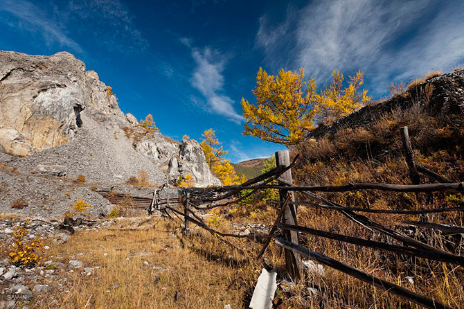 Золотая осень на Байкале 