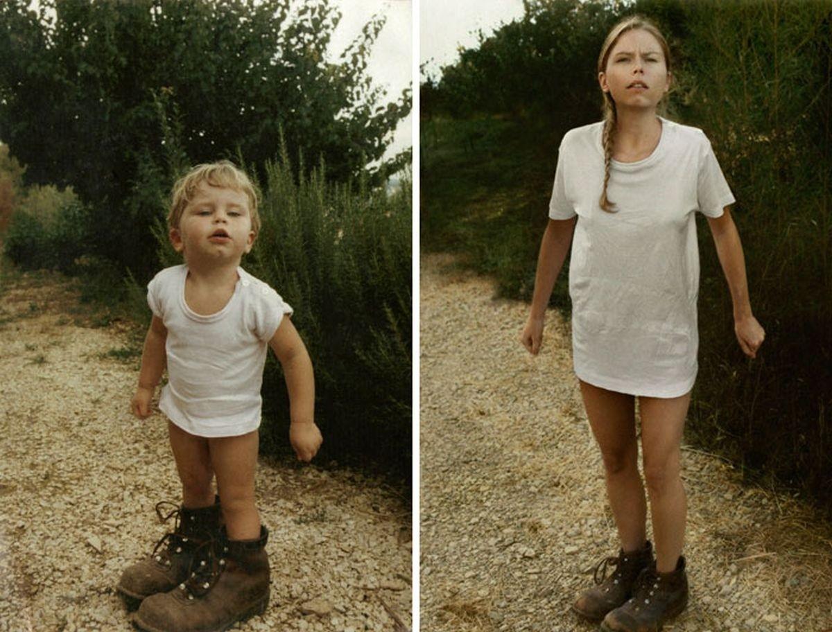 До и после: забавные семейные фото десятки лет спустя