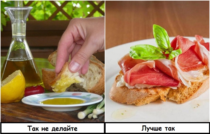 Лучше использовать хлеб для создания бутерброда