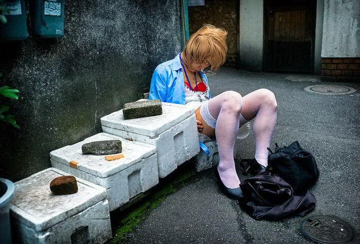 Повседневная жизнь Токио: фотографии Lee Chapman