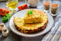 Фото к рецепту: Запеканка из кабачка, моркови и овсяных хлопьев