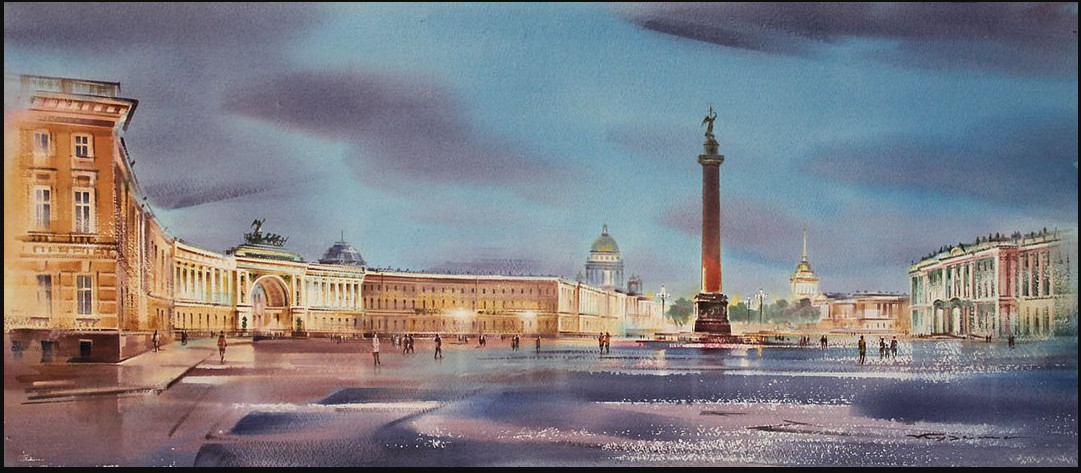 Карамельный Петербург в картинах Константина Куземы