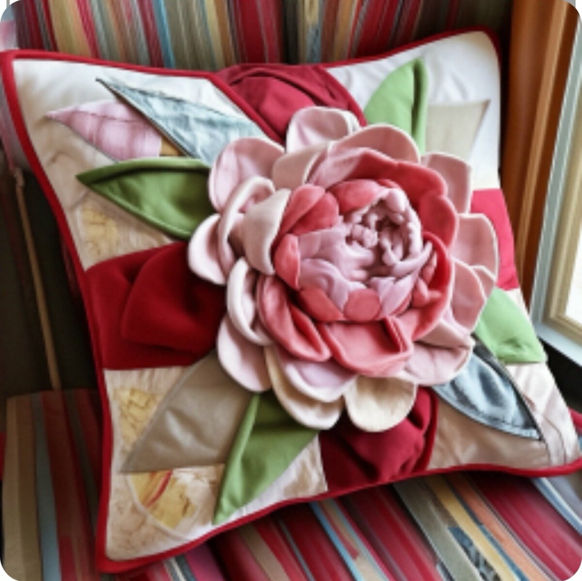 Побалуйте себя красотой и роскошью потрясающей коллекции подушек с изображением нежных цветов.-6-3