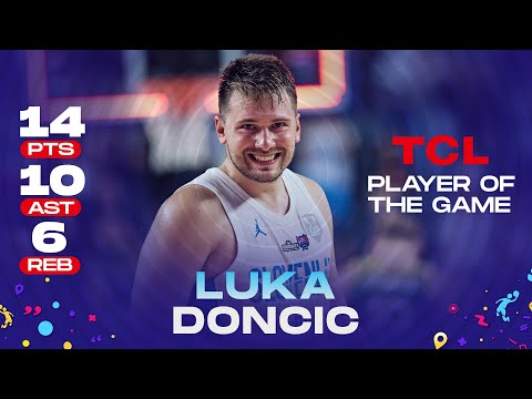 14+10+6 от Луки Дончича помогли Словении обыграть Литву