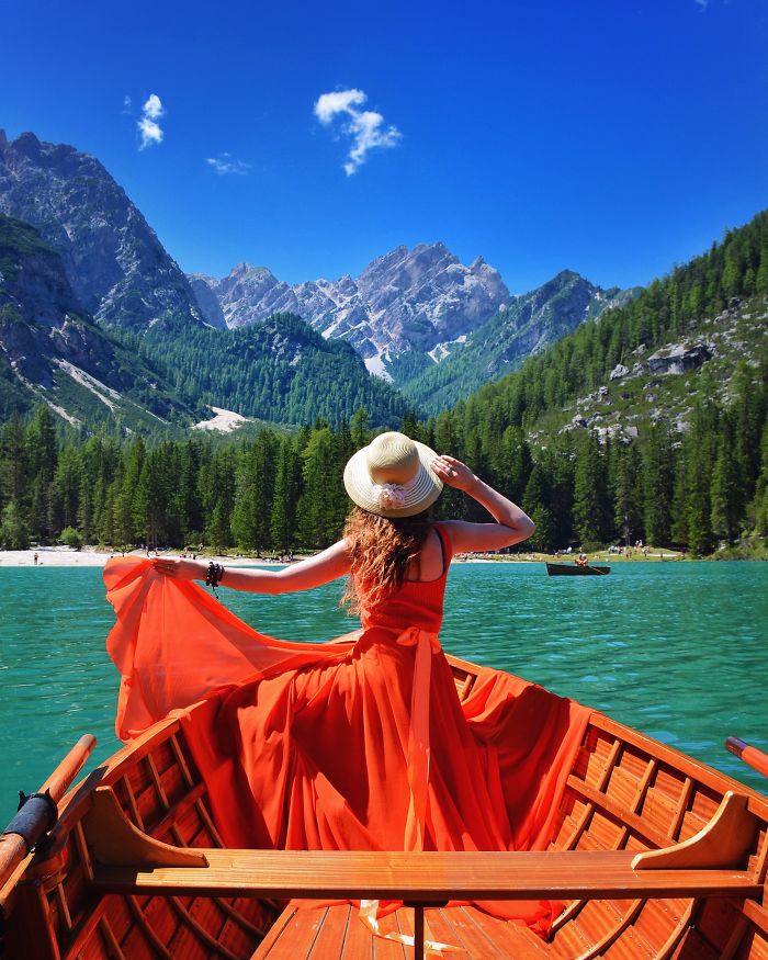 Lake Braies, Italia