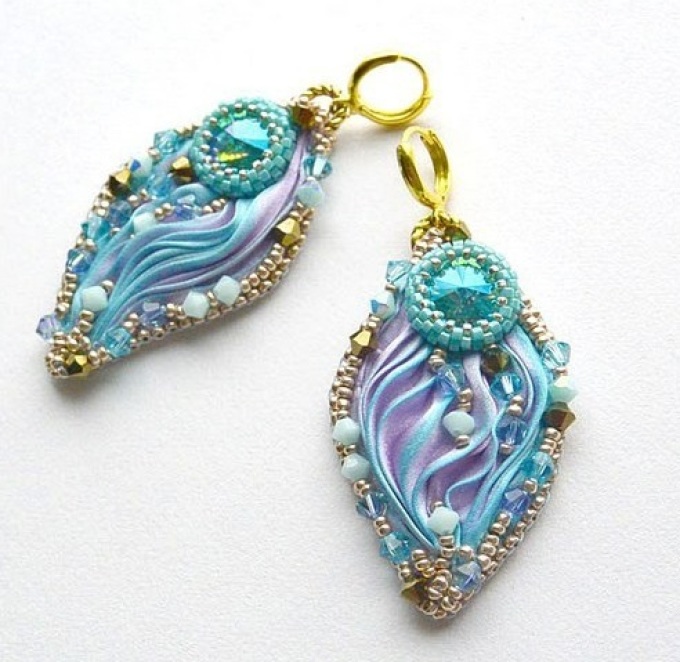 Рукоделие — техника шибори: мастер-классы, фото, идеи Рукоделие — техника шибори: мастер-классы, фото, идеи сделай сам,Украшения,шибори