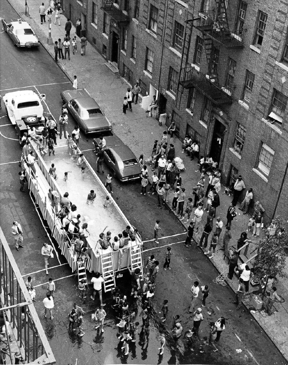 Бассейномобиль в Нью-Йорке, 1960
