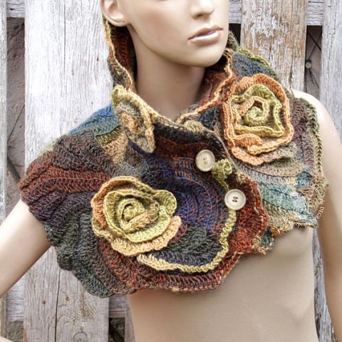 Когда вяжут не только для тепла, но и для красоты! handmake,вязание,поделки своими руками