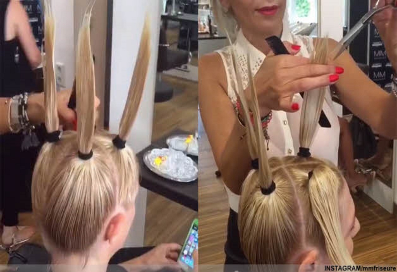Картинки по запросу This Gravity Defying Haircutting Technique Will Give You The Best Hair Of Your Life