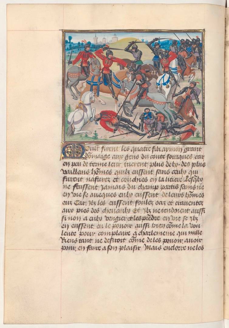 «Рено де Монтабан»: когда иллюстрации интереснее, чем текст история