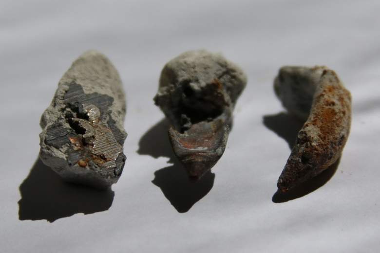 Загадка из Крыма:В блоке известняка возрастом 70 млн лет найдены медные «пули» археология,загадки,спорные вопросы